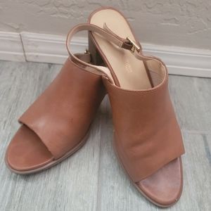 Clarks Sling Back Chunky Heal